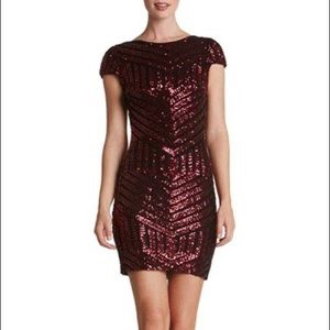 Dress the Population Sequin Mini Dress